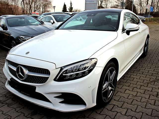 Left hand drive MERCEDES C CLASS 180 Coupe AMG Distronic 